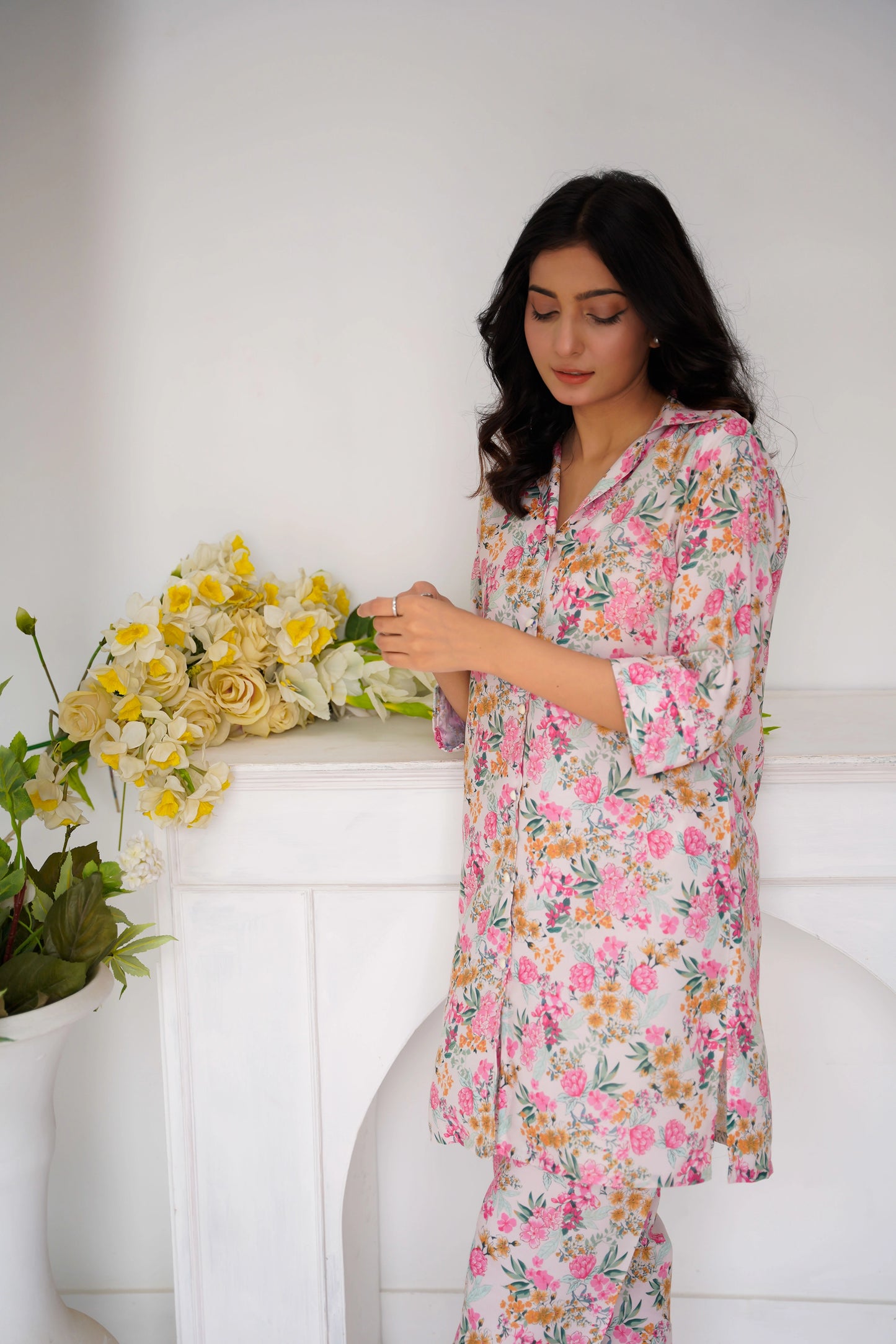 Lotus Grace 2 Piece Stitched Co-ords